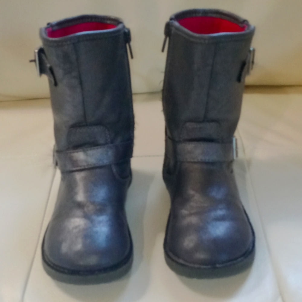 Toddler Boots Gray